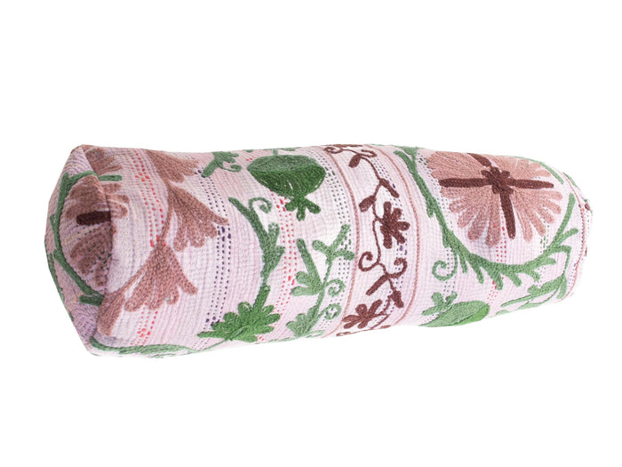 Suzani Bolster Cover Ø20x60