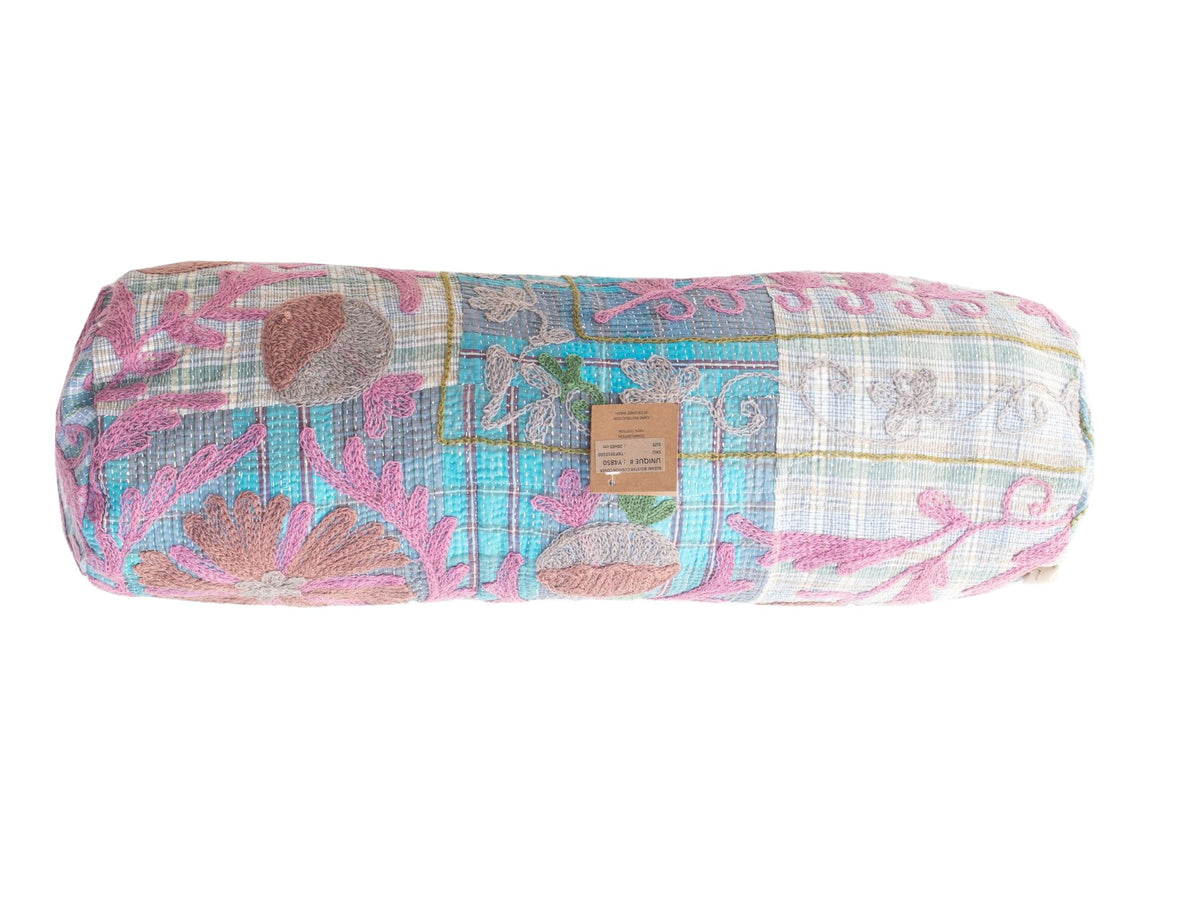 Suzani Bolster Cover Ø20x60