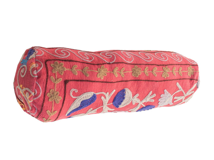 Suzani Bolster Cover Ø20x60