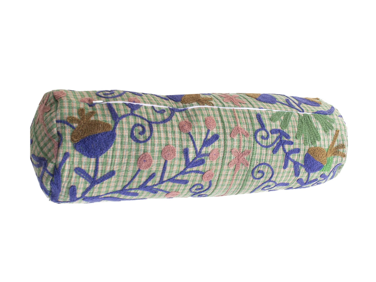 Suzani Bolster Cover Ø20x60