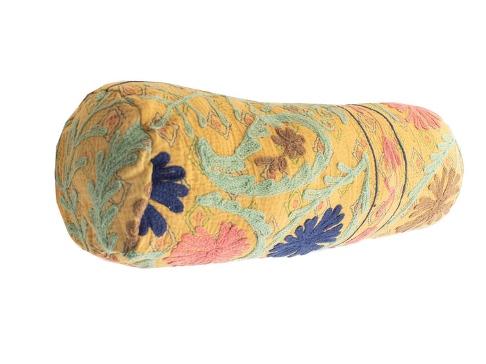 Suzani Bolster Cover Ø20x60