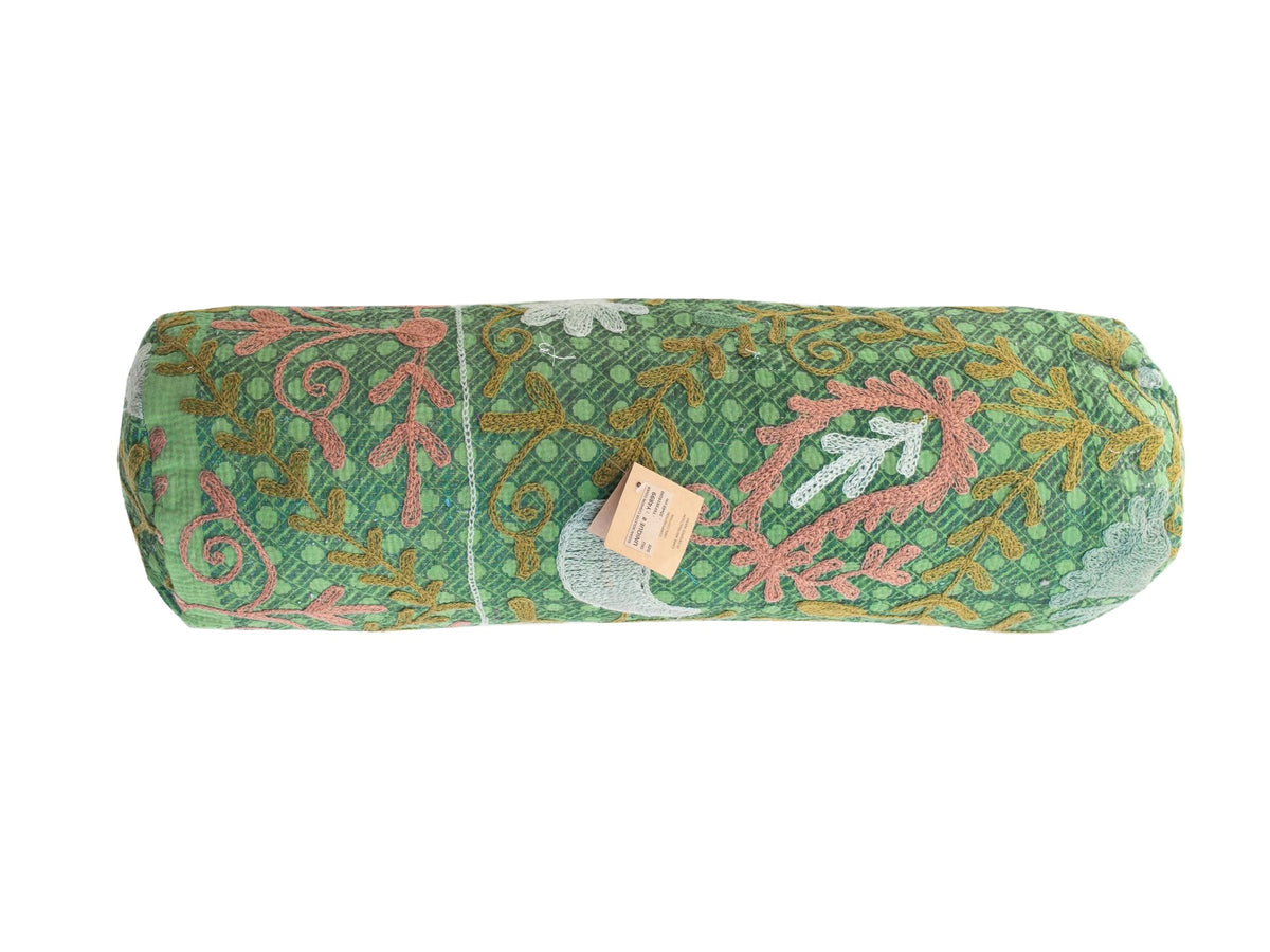 Suzani Bolster Cover Ø20x60