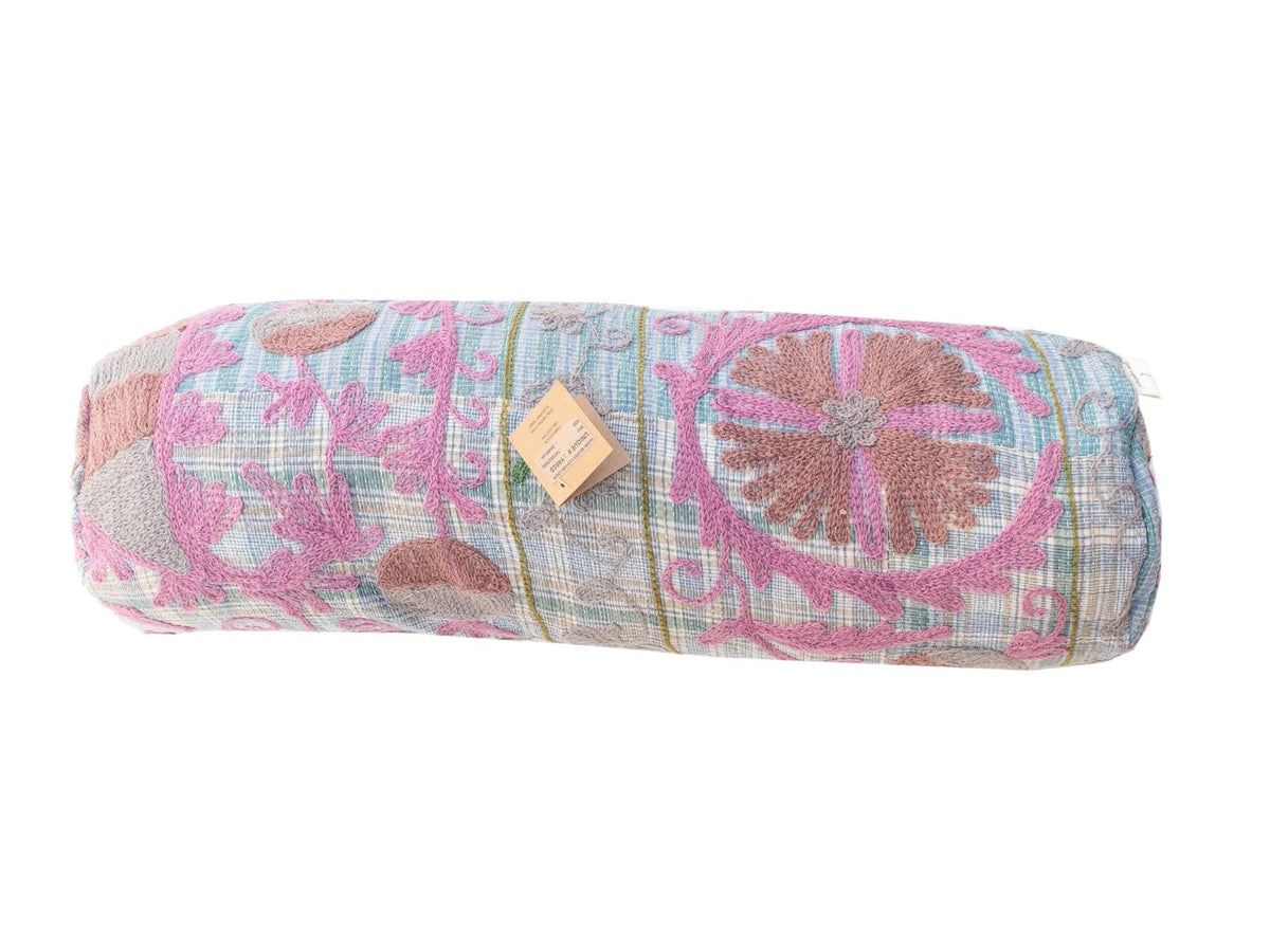 Suzani Bolster Cover Ø20x60